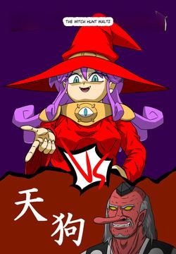 Majokari no rondo ・VS tengu