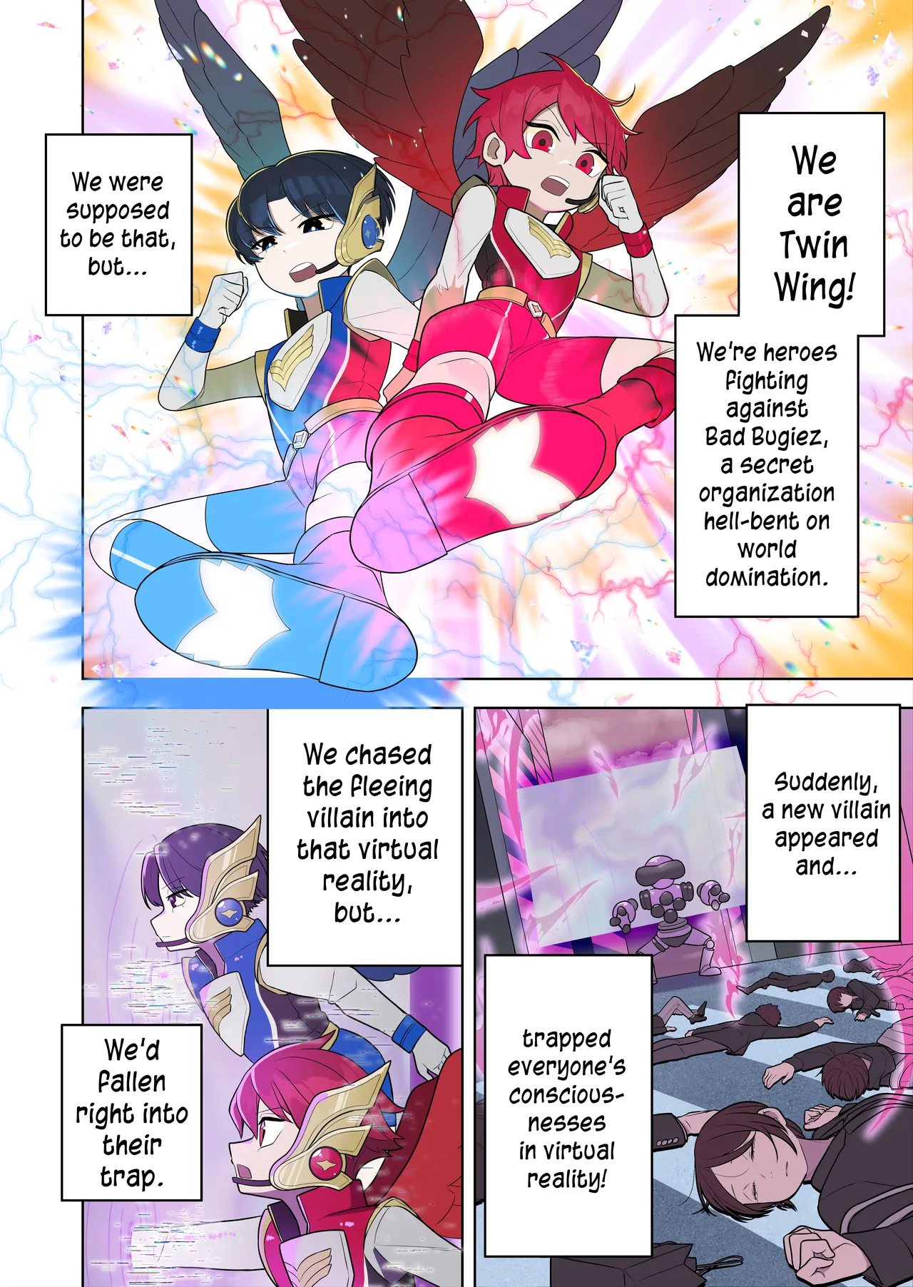 Bugi Bugi Zako Mesu Kyouiku ~Kasou Sekai de TS Sentouin-ka Choukyou~ page 4 full