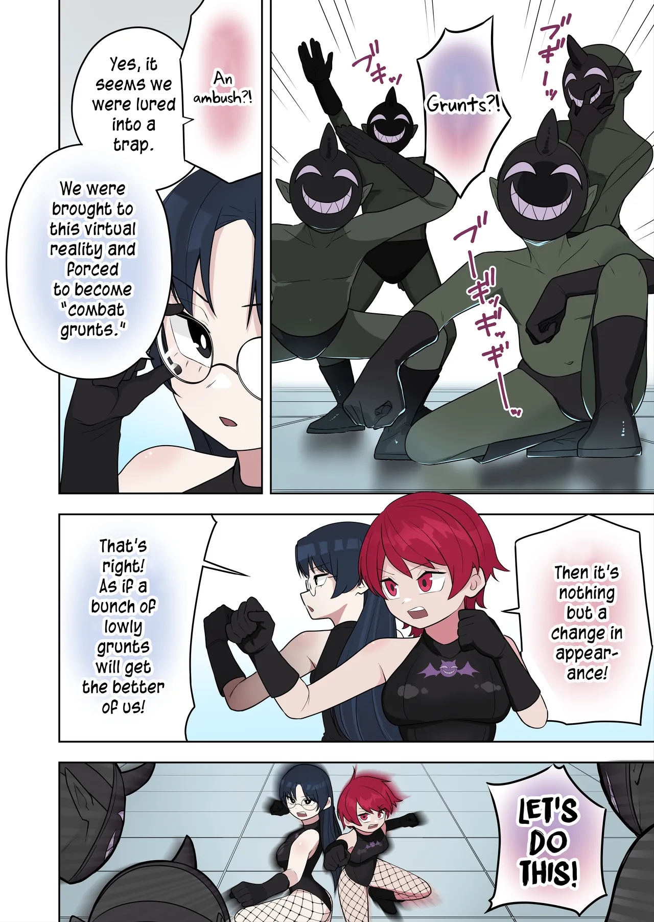 Bugi Bugi Zako Mesu Kyouiku ~Kasou Sekai de TS Sentouin-ka Choukyou~ page 6 full