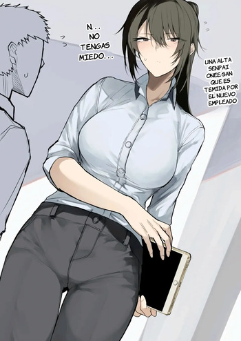 Ookii OL Onee-san no Manga｜Un Manga Protagonizado por una Oficinista Alta y Madura cover