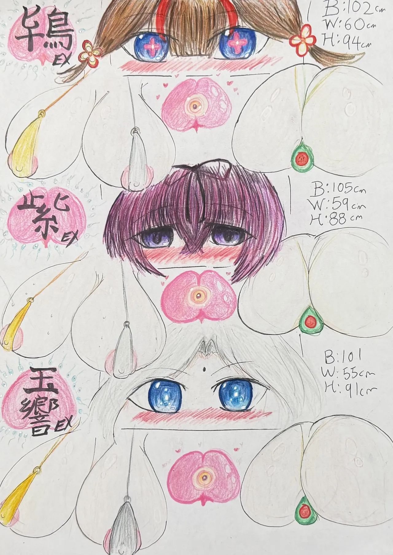 Senran Kagura Fan arts page 4 full