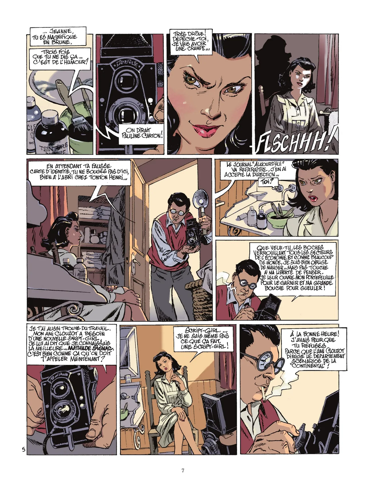 Catacombes T02 - L'Ogre, le Zazou, la Résistante page 10 full