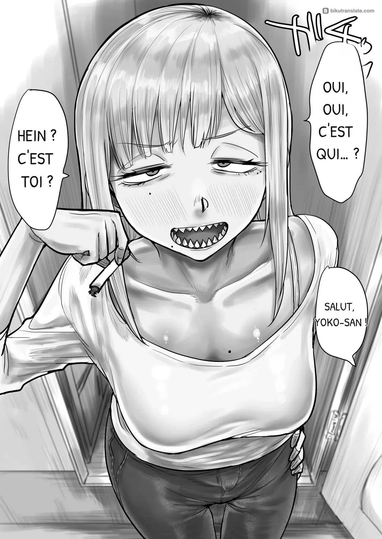 Gizaba de Kawaii Youko-san | Cute, Shark-toothed Yoko-san page 2 full