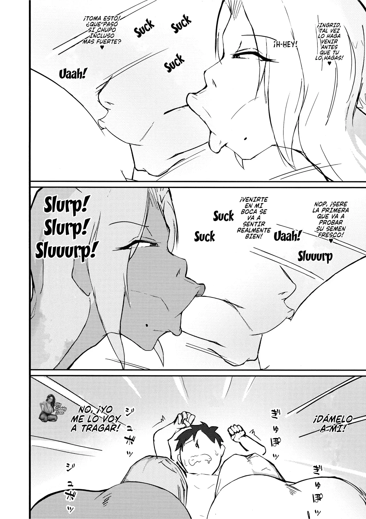 Rangiku Ingrid Hon｜Libro Erótico de Rangiku &amp; Ingrid page 8 full