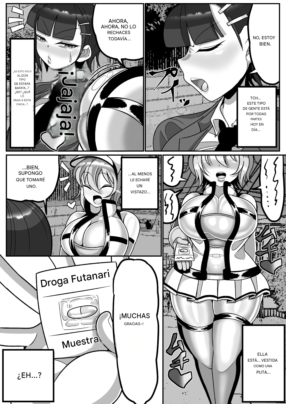 OL ga Futanari Chinpo no Kairaku o Oboe Chatte Jinsei Owari page 4 full