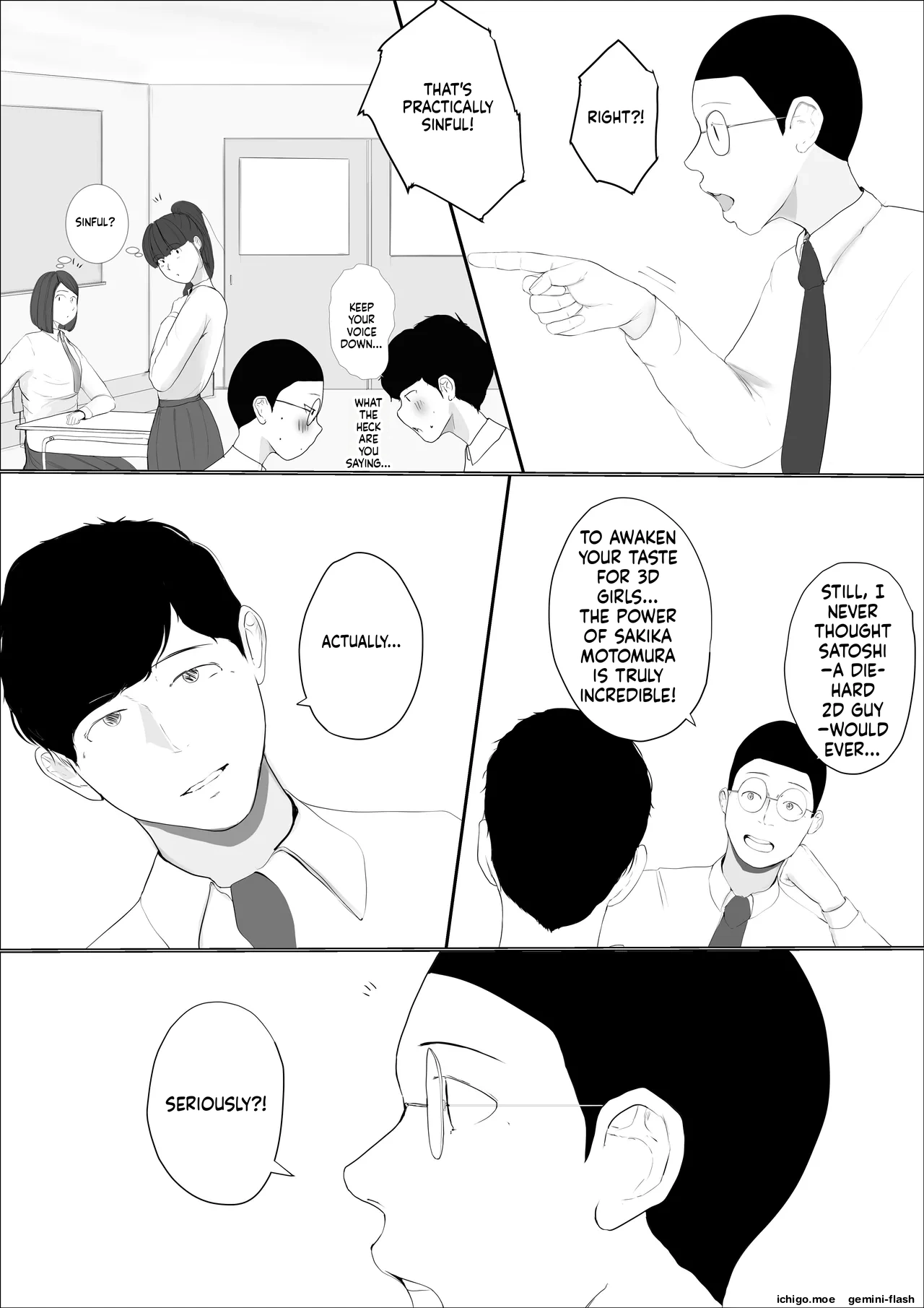 Babangida Yanagida Kiseki no Hana wa Enmu Tomo ni Kiete Yuku Zenpen | The Miracle Flower Fades Away with an Alluring Dream — Part 1 page 8 full