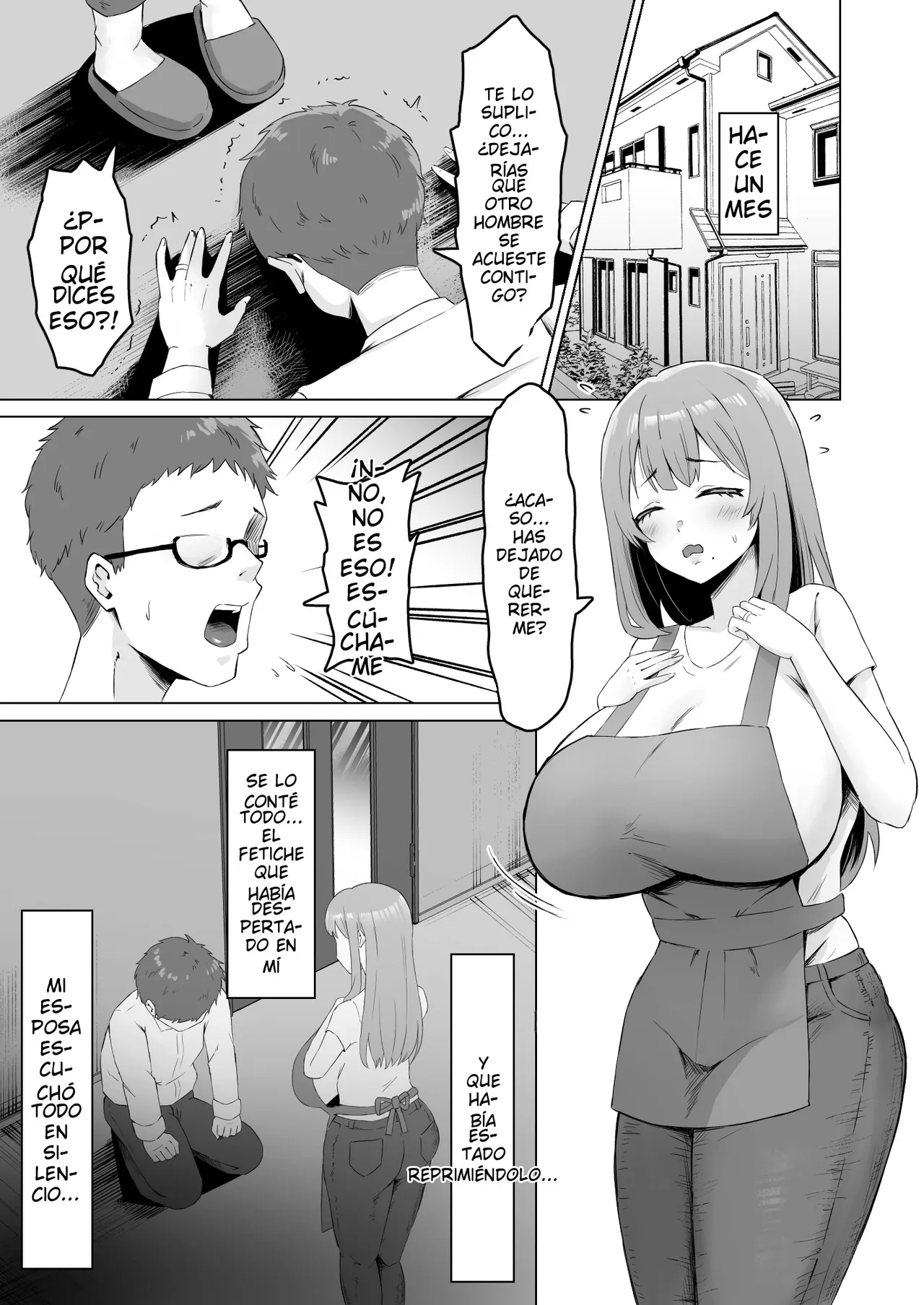 Moto Kare ni Tsuma o Kashitara Do-M ni Natte Kaettekita page 6 full