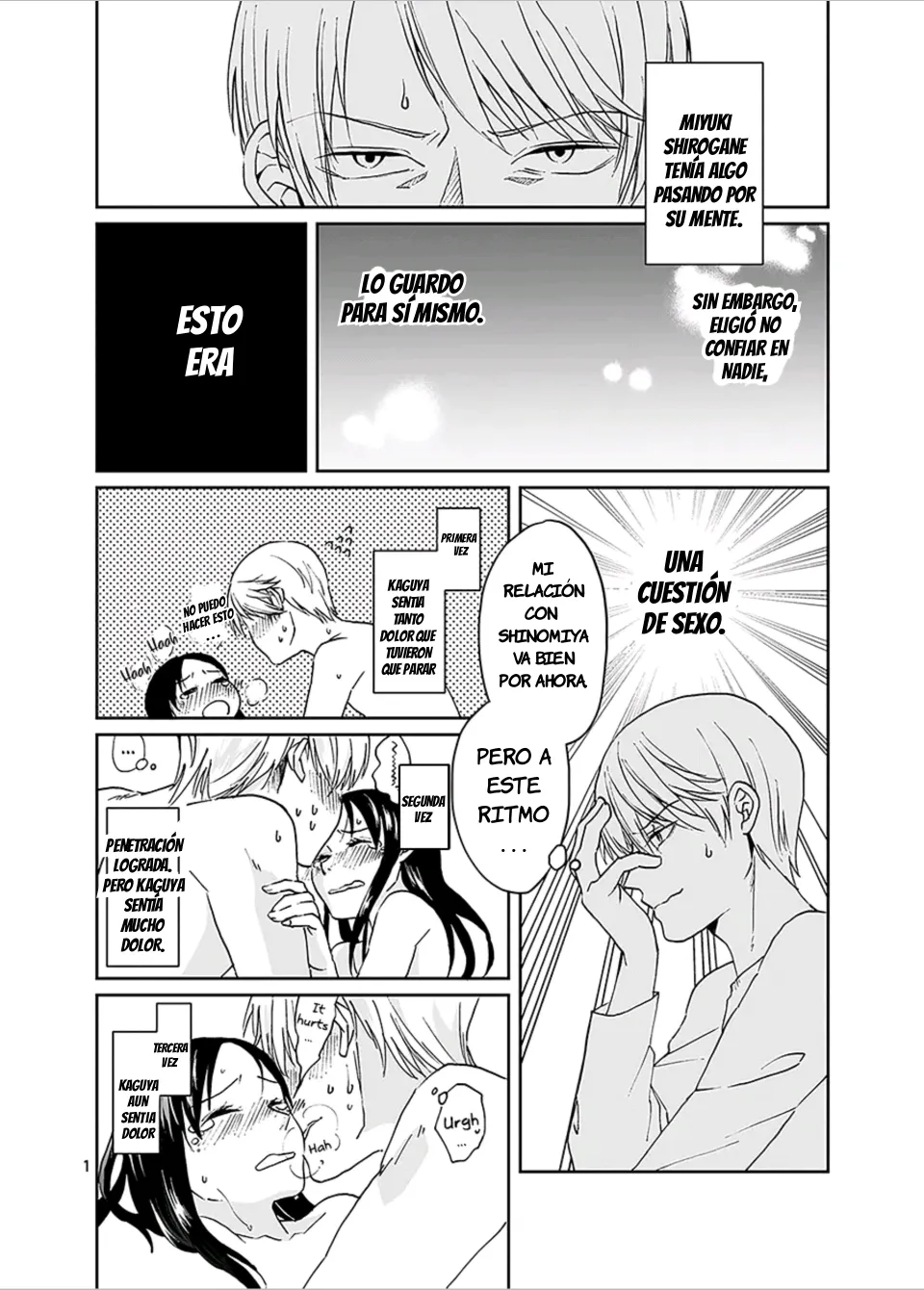 Shirogane Miyuki wa Ikasetai｜Miyuki Shirogane Quiere Hacerla Correrse page 2 full