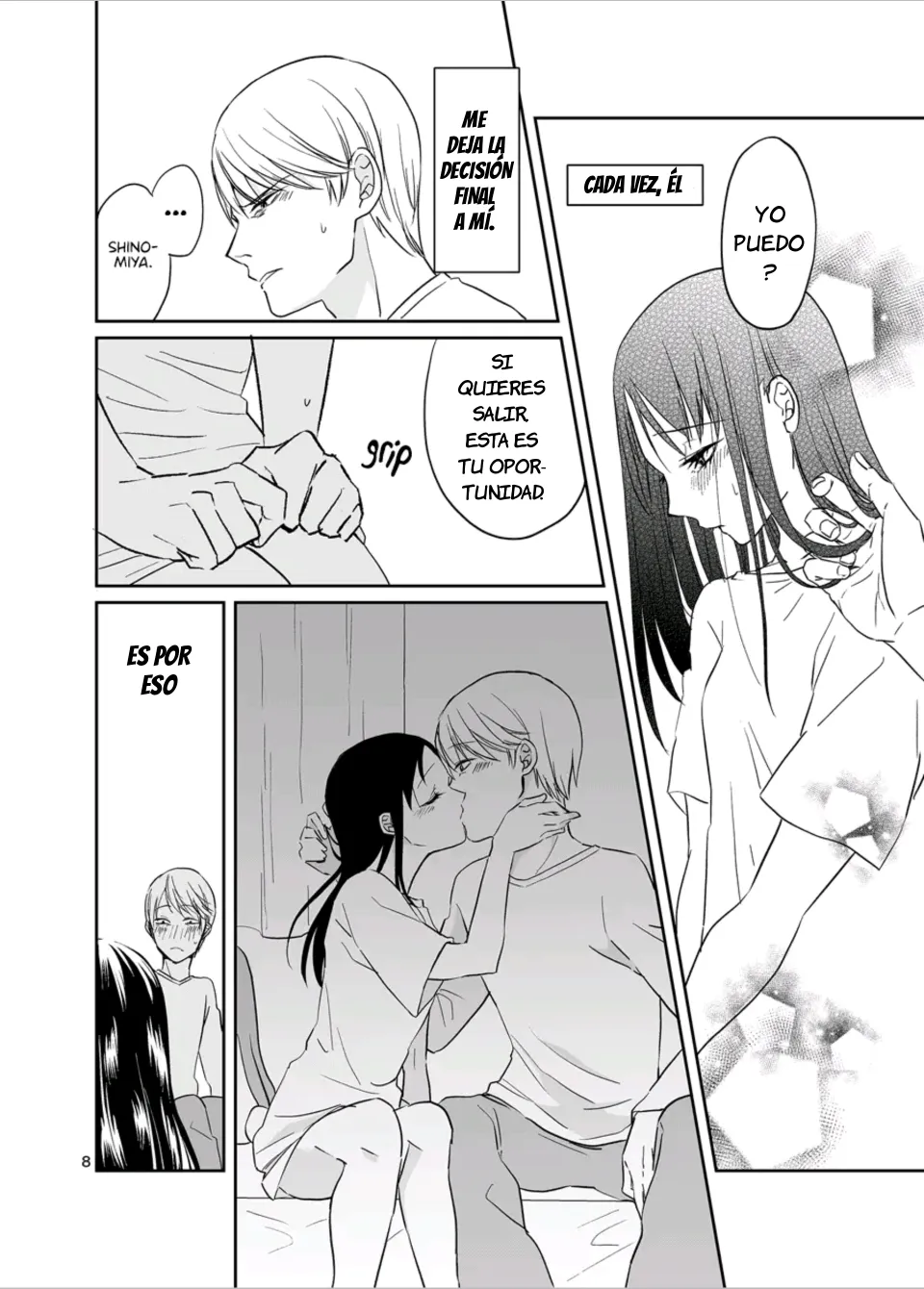 Shirogane Miyuki wa Ikasetai｜Miyuki Shirogane Quiere Hacerla Correrse page 9 full