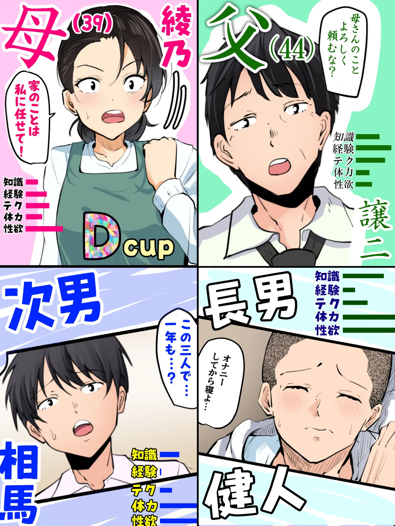 【 kami no dai gosann】 hahaoya to musuko ga dou ziki ni seiyoku no pi-ku wo mukae te simau！！ page 3 full