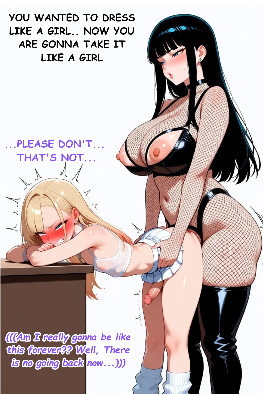 Futa and her femboy page 2 full