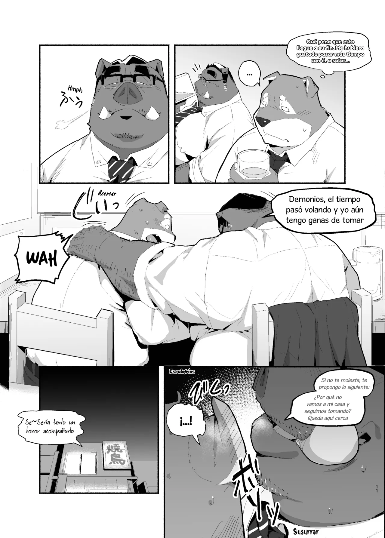 ¡Quiero Verle "Sus Partes" a mi Apestoso Jefe Jabalí Maduro! page 9 full
