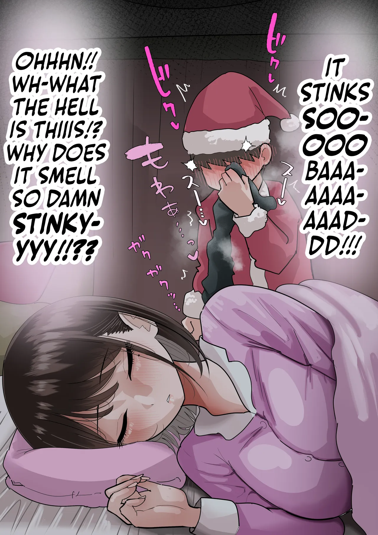 Kusakusa Yuuwaku de Mazosanta Kari 💕 | Hunting a Masochist Santa with Stinky Temptation! 💕 page 6 full