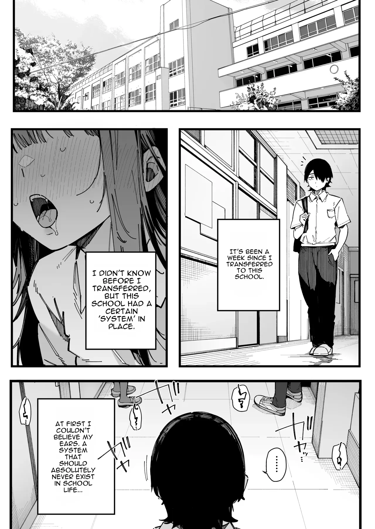 Tenkou Saki no Gakkou de Joshi Seito no Seiyoku o Kaishou suru Kakari ni Natta Hanashi. | The Story of How I Became in Charge of Relieving the Schoolgirls' Lust at My New School page 2 full