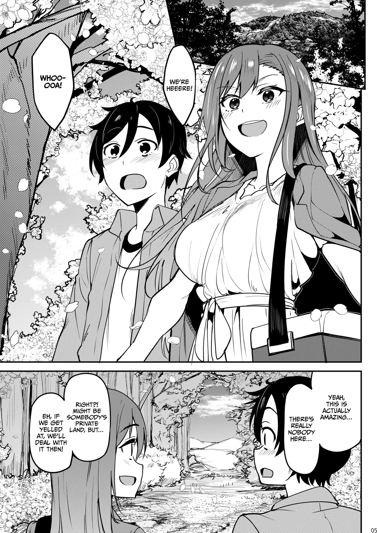 Yoidore Hanamizake - Daigaku no Senpai to Ohanami Deisui Sex page 4 full