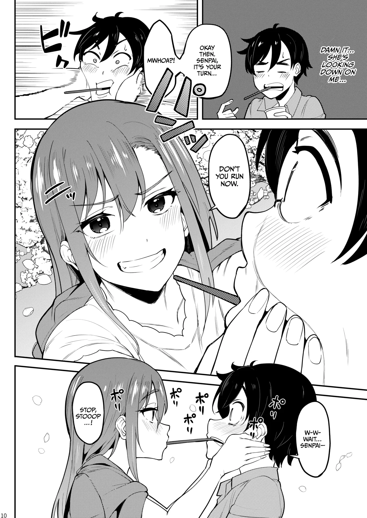 Yoidore Hanamizake - Daigaku no Senpai to Ohanami Deisui Sex page 9 full