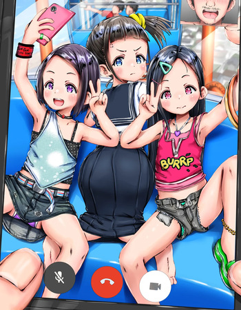 ビデオ通話で観覧車の中から露出実況、これぞスマホの正しい使い方♡ cover