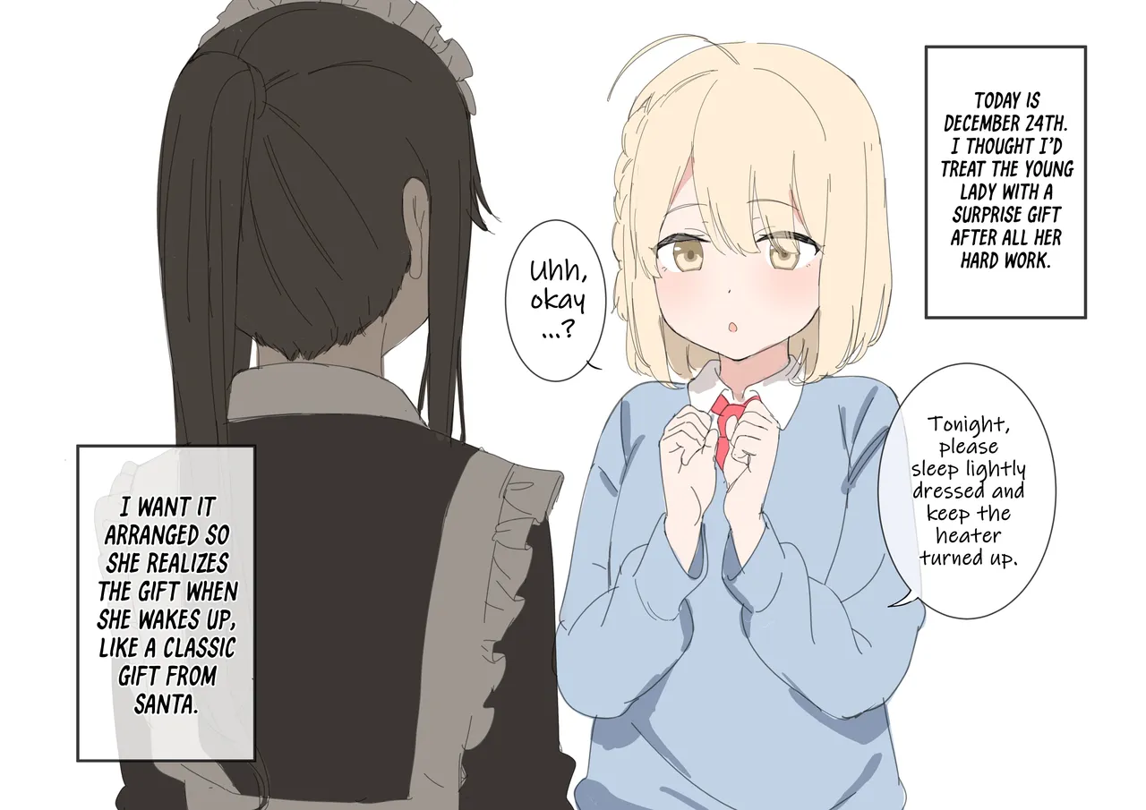 Meido-san no Kurisumasu Daisakusen + Omake page 2 full