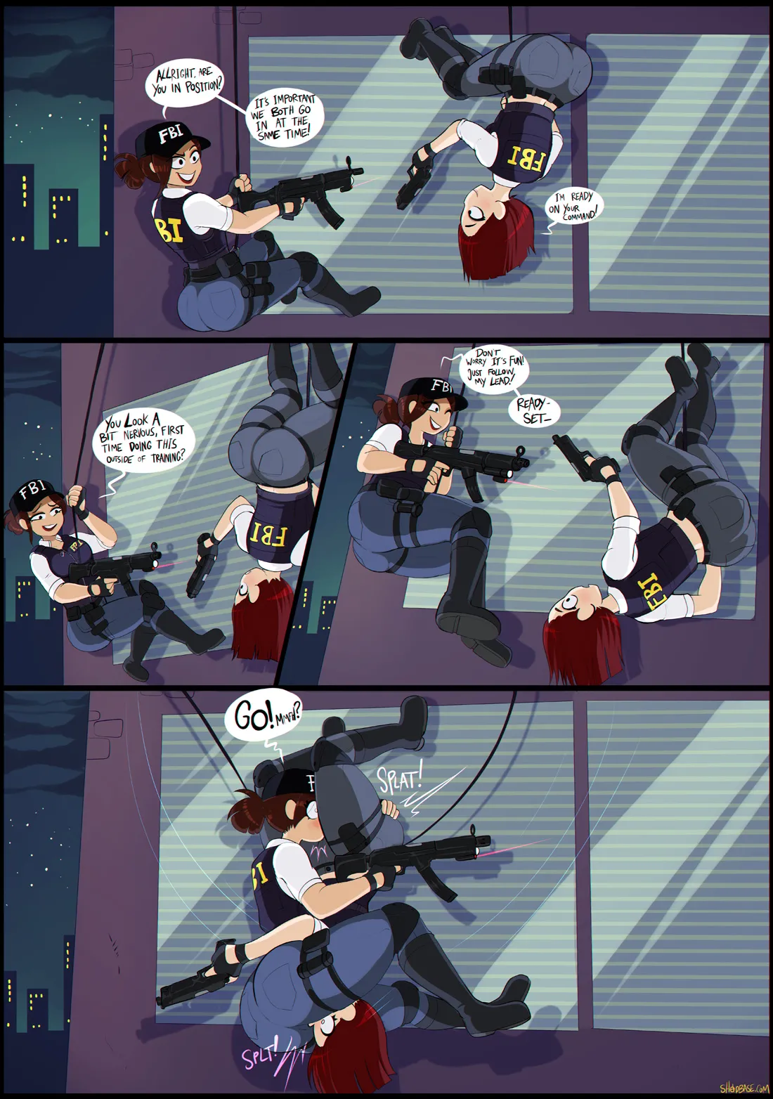 FBI/Stacey comics page 3 full