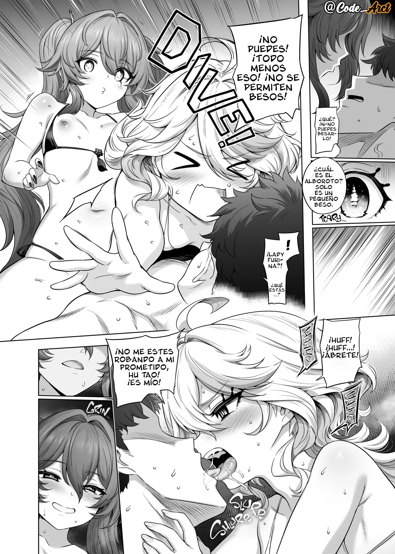 Furina Hu Tao Ninkatsu Kiroku | El vídeo sexual de Hu Tao y Furina para tener un bebé page 7 full