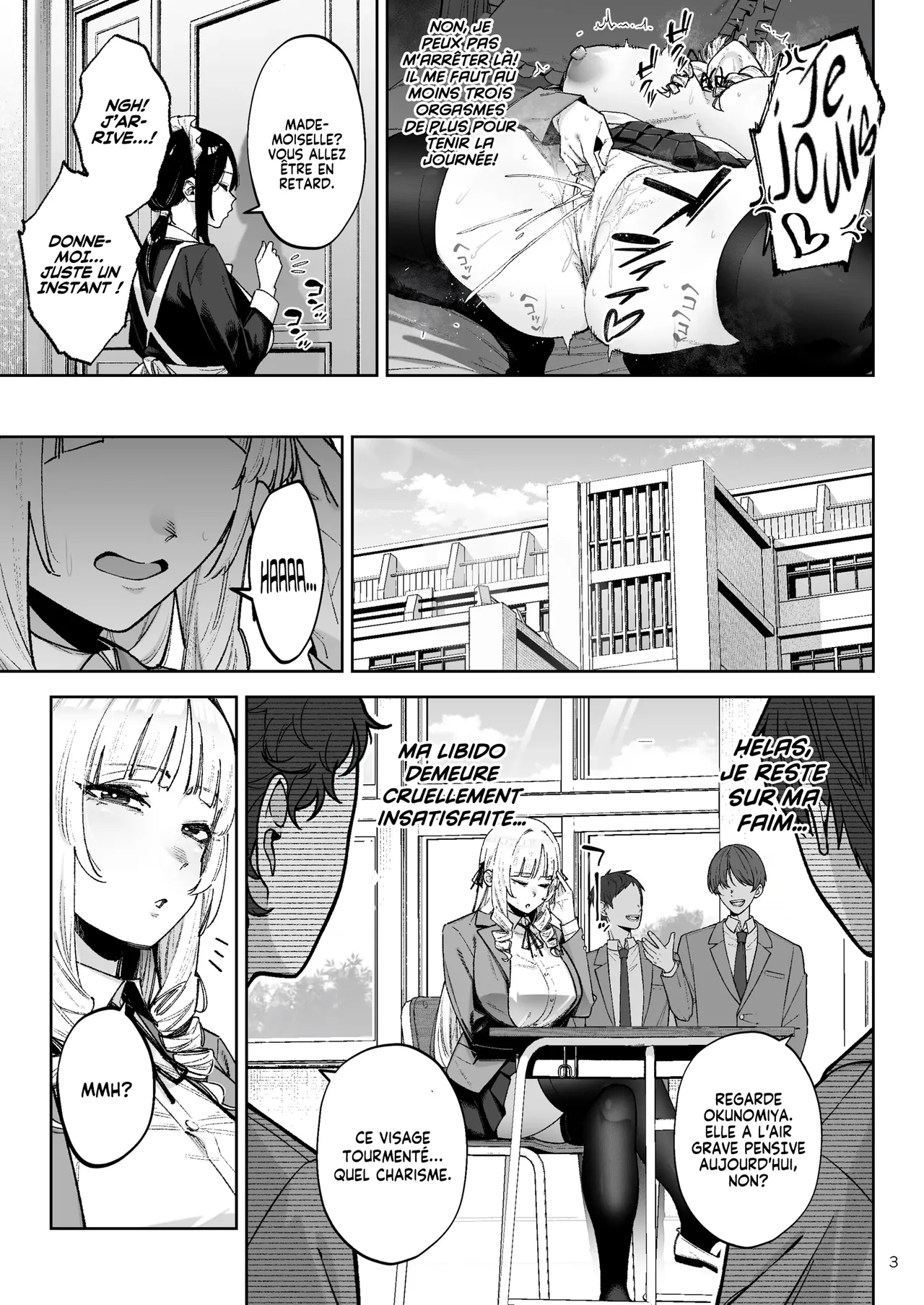 En avant, petite idiote hyper sexy de bonne famille! Il est tout à fait naturel  pour une fille de la haute comme moi de soumettre ce plébéien et sa grosse bite! page 4 full