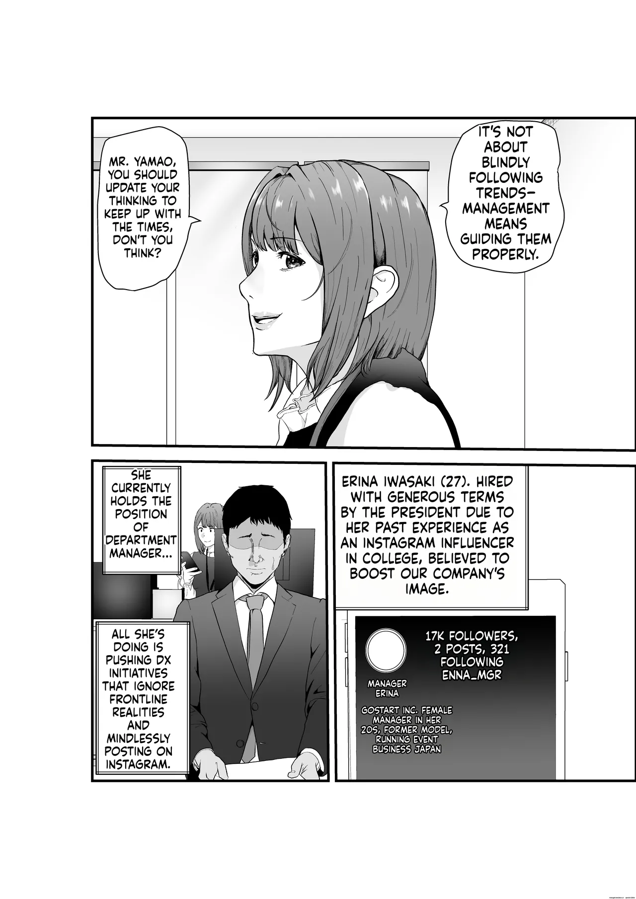 Ishiki Takai-kei Toshishita Kachou -Kanzen Kuppuku- TiPer Juushi no Onna ga Owaranai Zangyou Sex de Songen page 3 full