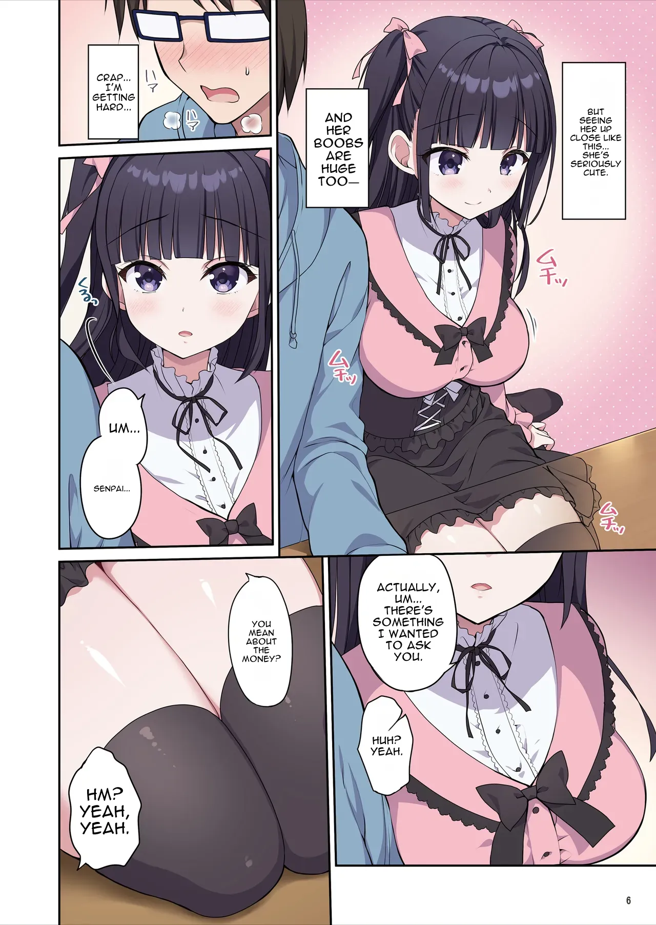 Azatokute Kawaii Jirai-kei Joshi ni Seishi mo Okane mo Chuuchuu Saremashita page 7 full