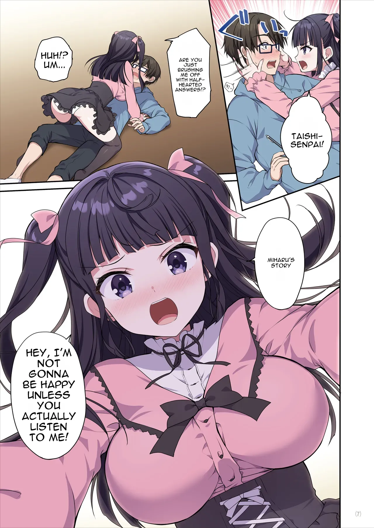 Azatokute Kawaii Jirai-kei Joshi ni Seishi mo Okane mo Chuuchuu Saremashita page 8 full
