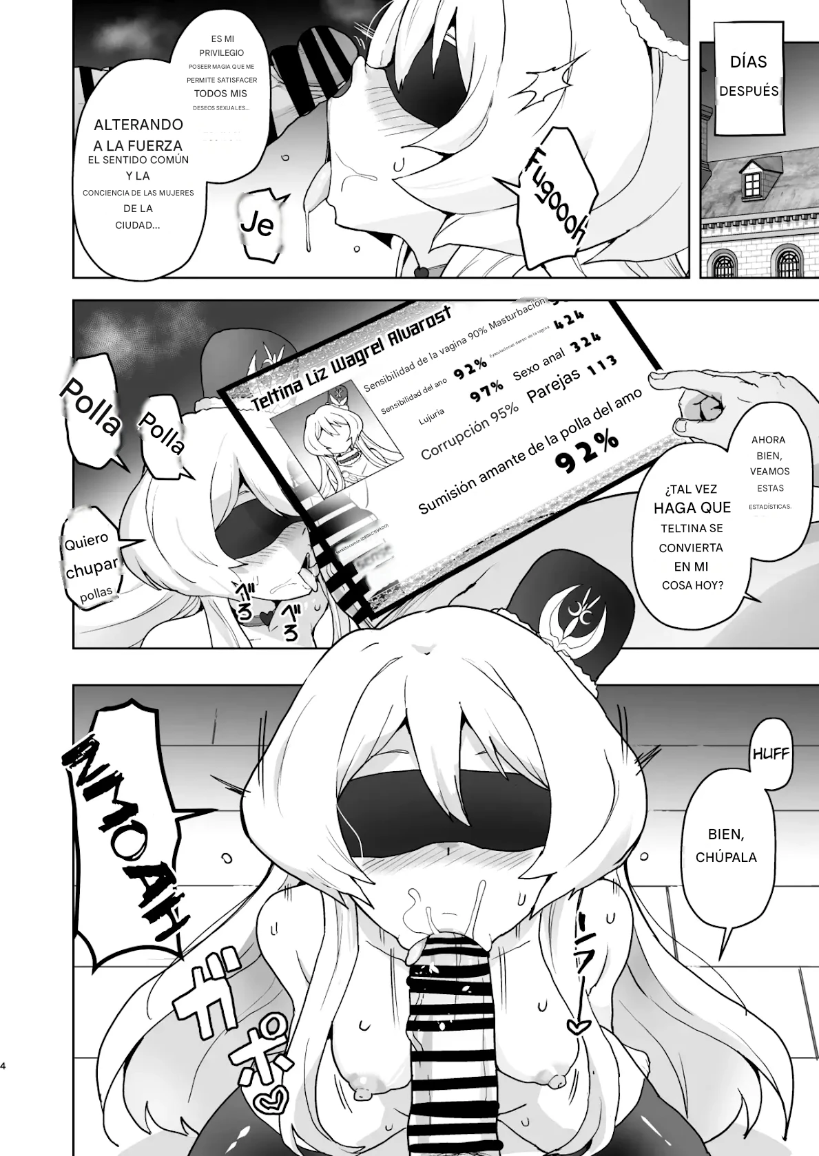 Tokken Ero Mahou, Shiawase no Succubus Ochi Español page 3 full