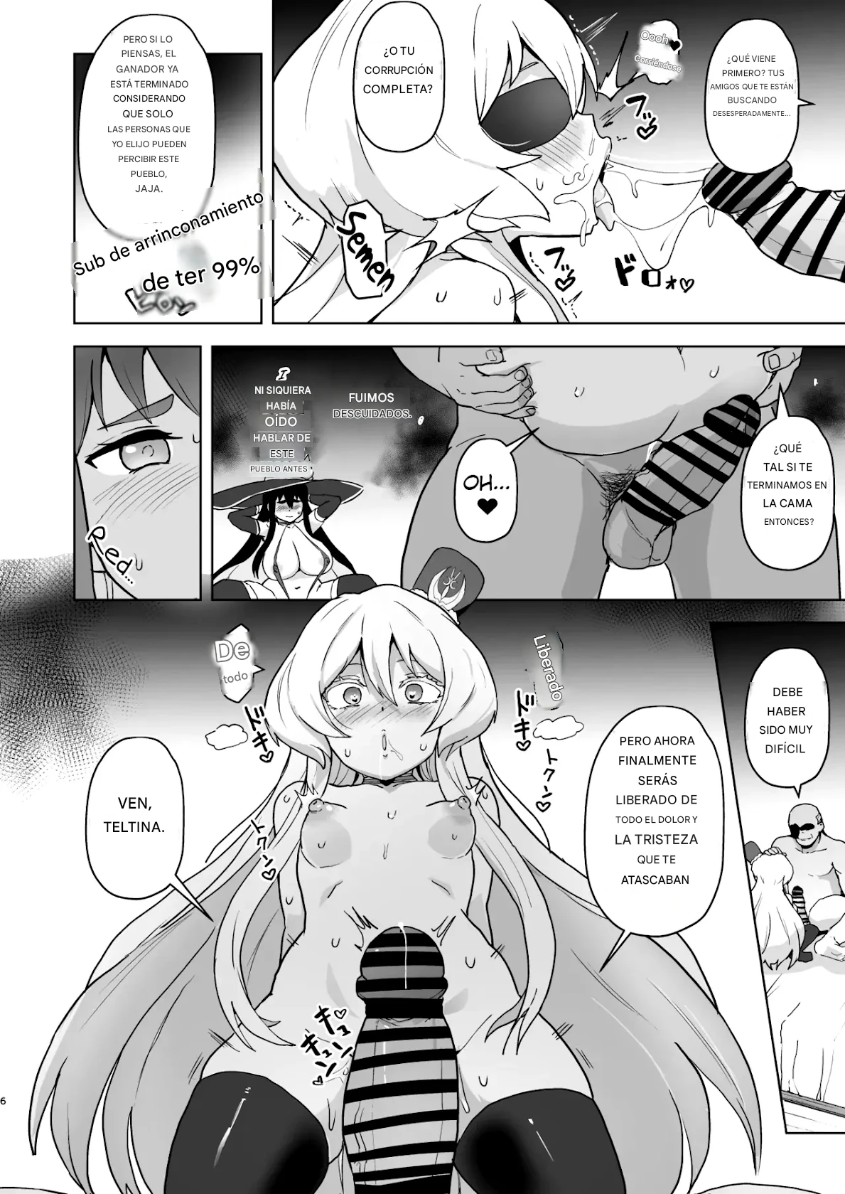 Tokken Ero Mahou, Shiawase no Succubus Ochi Español page 5 full