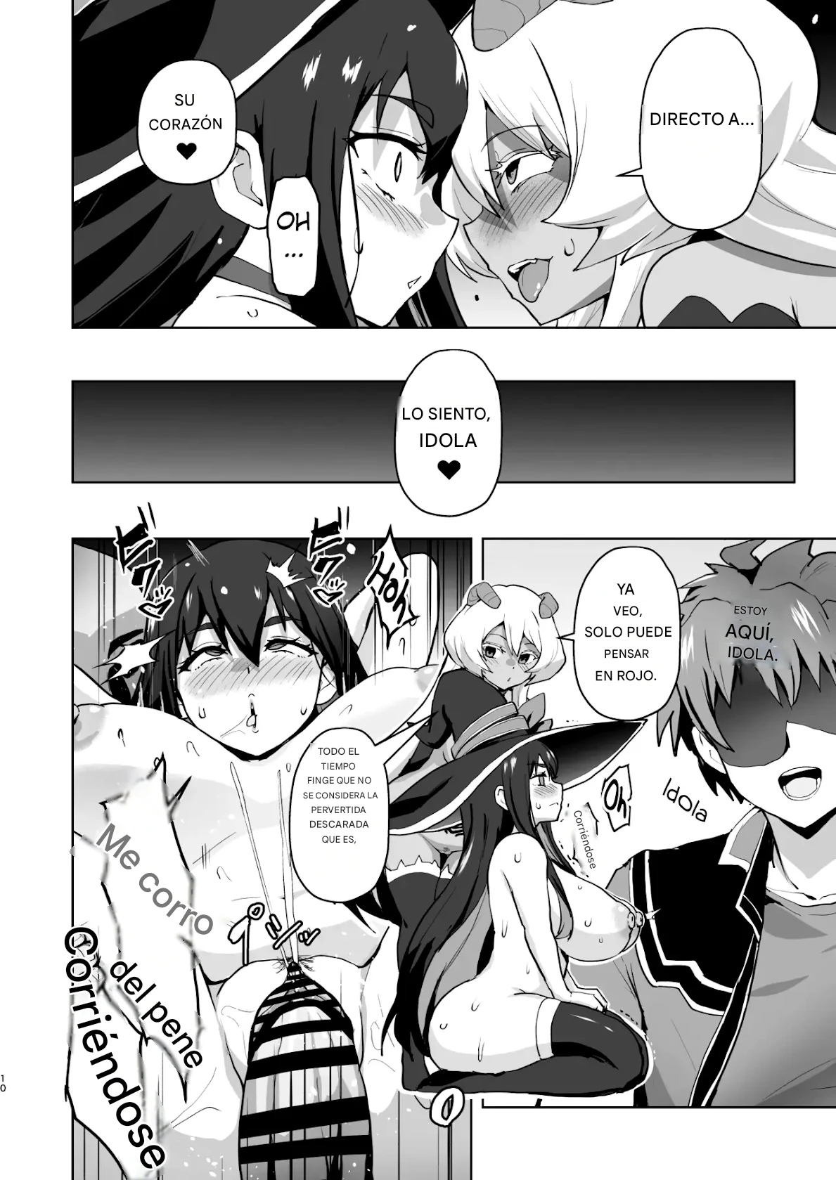 Tokken Ero Mahou, Shiawase no Succubus Ochi Español page 9 full