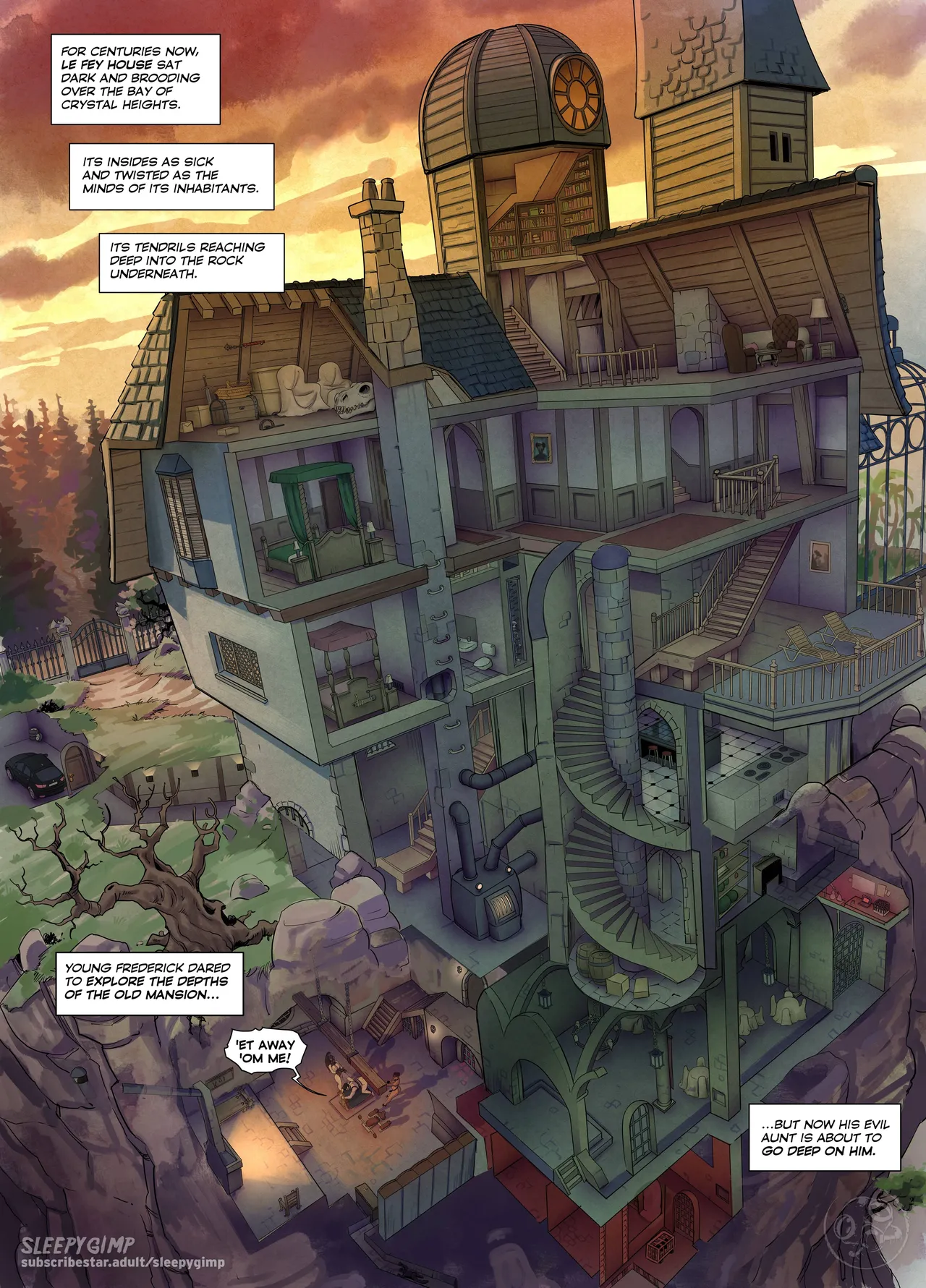 Family Values - Chapter 7: Cupid and the Devils page 2 full