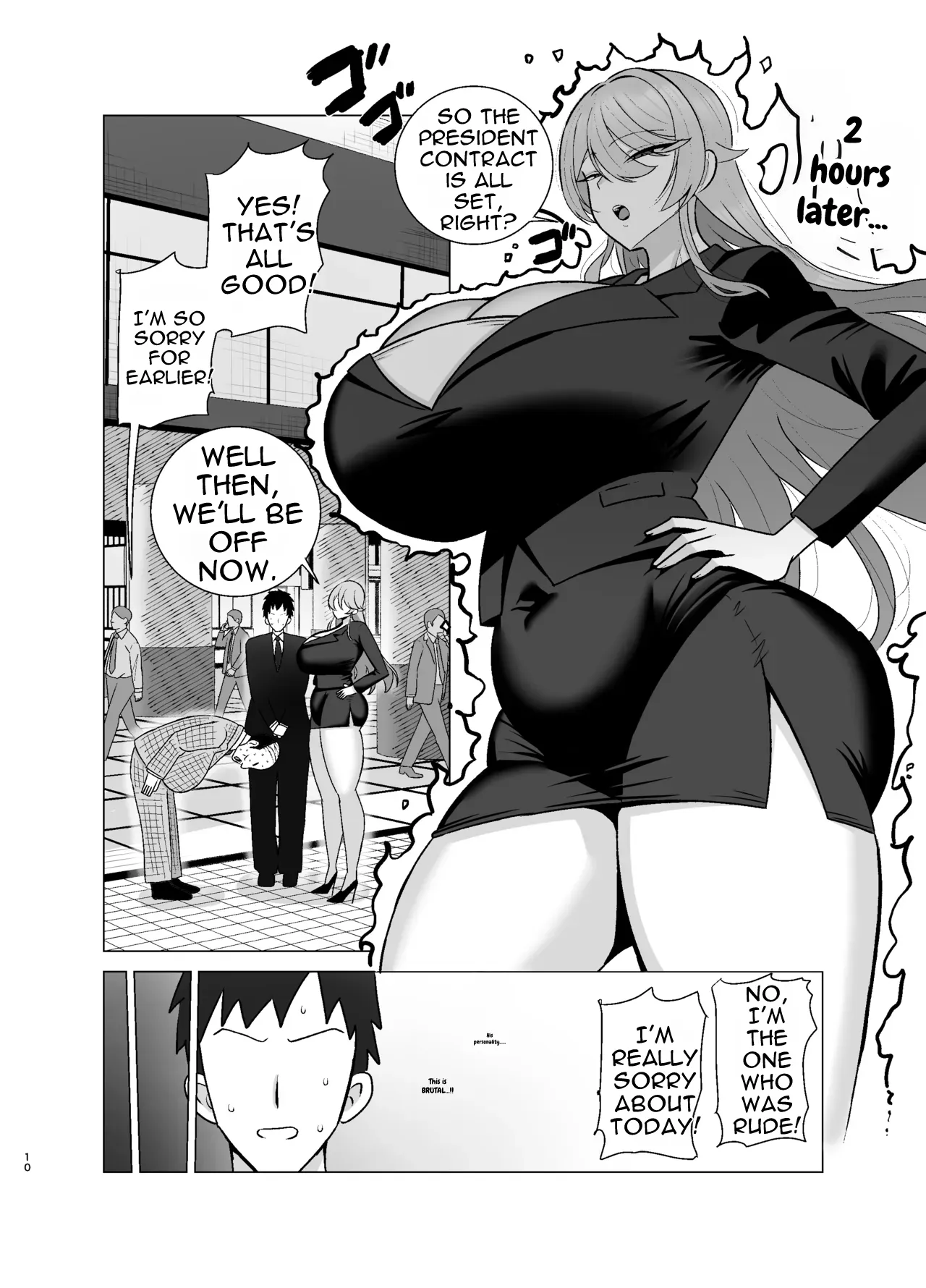 Itsumo Miken ni Shiwa o Yosete Iru Seikaku no Kitsui Babaa Senpai  wa You to Dosukebe Chijo ni Naru page 9 full